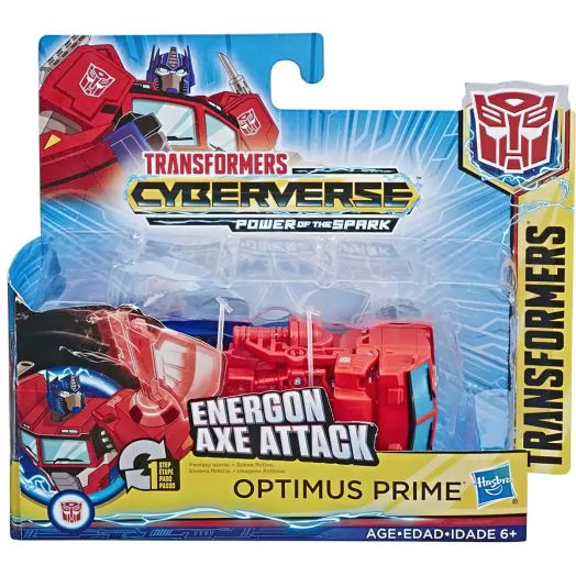 Transformers figūrėlė Optimus Prime, 1-Step Changer „Cyberverse” 
